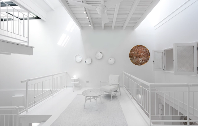 纯白外籍公寓‘庐宅’ / Ministry of Design - 室内图, 共享生活, 扶手