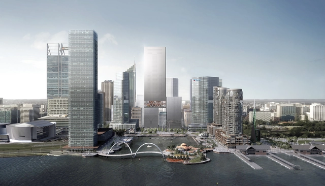 REX Creates New Skyscraper Design for Perth’s Elizabeth Quay Towers - Featured Image