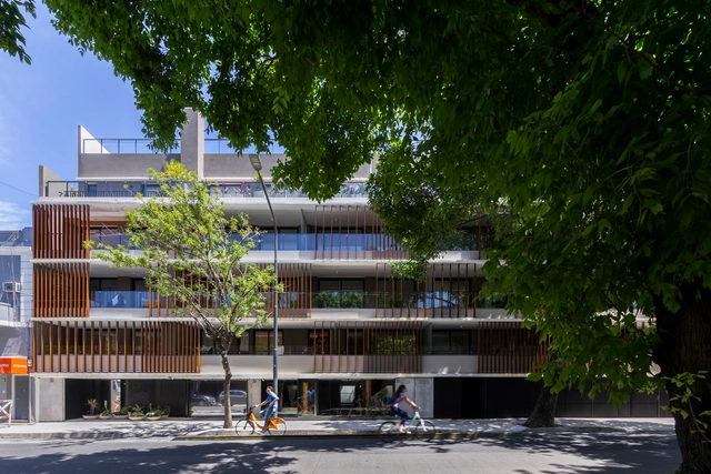 Edificio AER La Pampa  / Cubero Rubio - Fotografía exterior, Residencial, Fachada