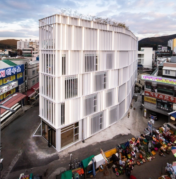 釜山机张市场 / KEAB - 建筑图, 商业建筑