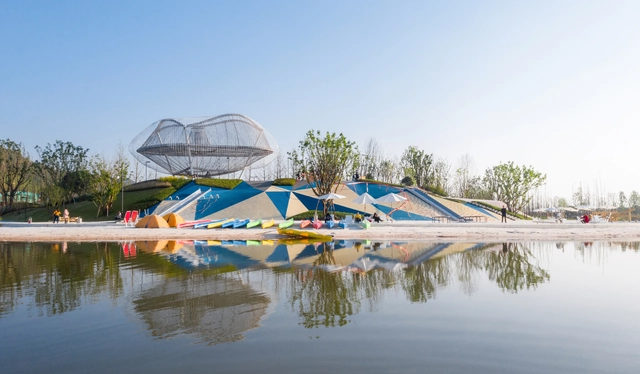 O Parque de Chengdu Tianfu / Sasaki - Fotografia de Exterior, Paisagismo