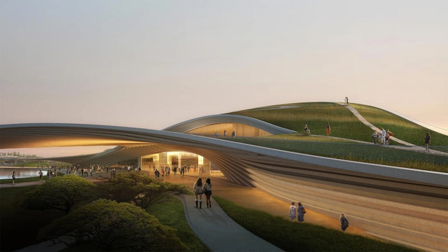 隈研吾 + K2LD Architects，赢新加坡建国先贤纪念园设计竞赛 - 主图