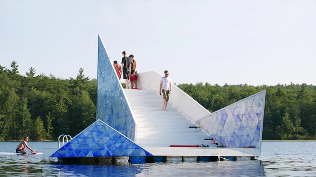 ICEBERG Diving Platform / Bulot+Collins - Exterior Photography, Installations & Structures