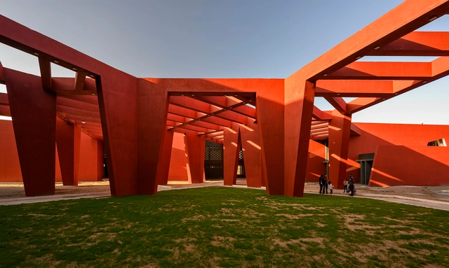 印度拉贾斯坦学校 / Sanjay Puri Architects - 建筑图, 中小学校