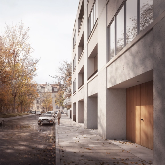 David Chipperfield and Mark Randel Design Residential Building for Euroboden in Munich - Featured Image