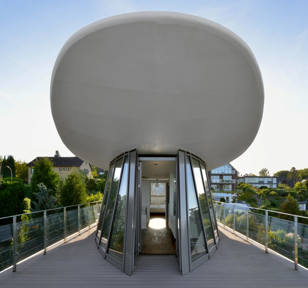 波罗的海边,层层退进的海上露台住宅 / rimpf Architektur & Generalplanung - 建筑图, 公寓, 扶手, 围栏