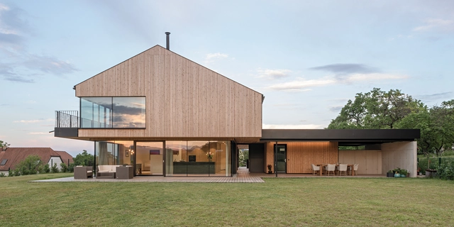 Oficina y residencia WAC / Atelier Gitterle - Fotografía exterior, Edificio De Oficinas, Fachada
