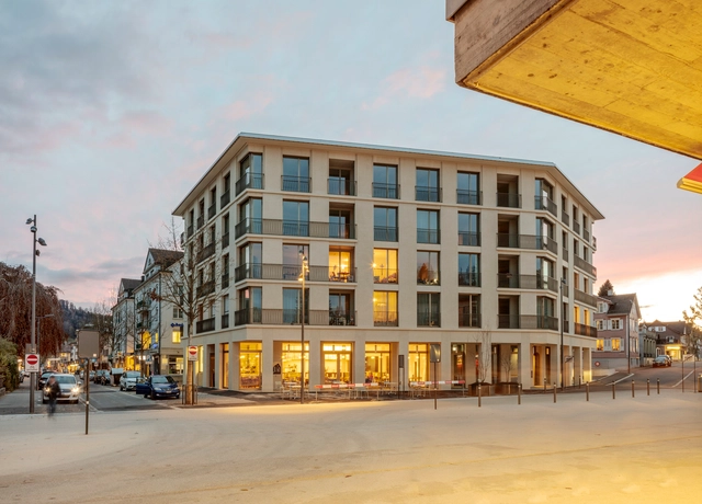 Departamentos 5egg Flawil / Brechbuehler Walser Architekten - Fotografía exterior, Apartamentos, Fachada