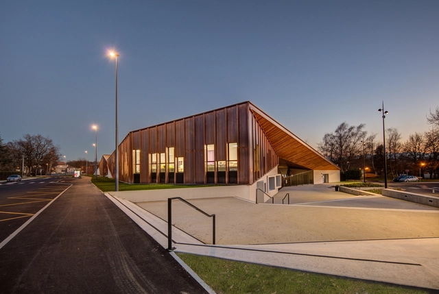 北珀里克学校 / Camborde Architectes - 建筑图, 中小学校