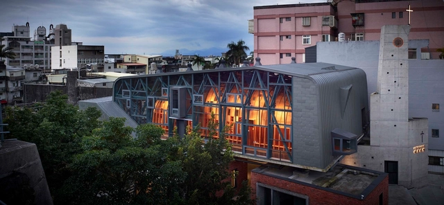 Jiao-xi Presbyterian Church / AMBi Studio - Exterior Photography,          Churches