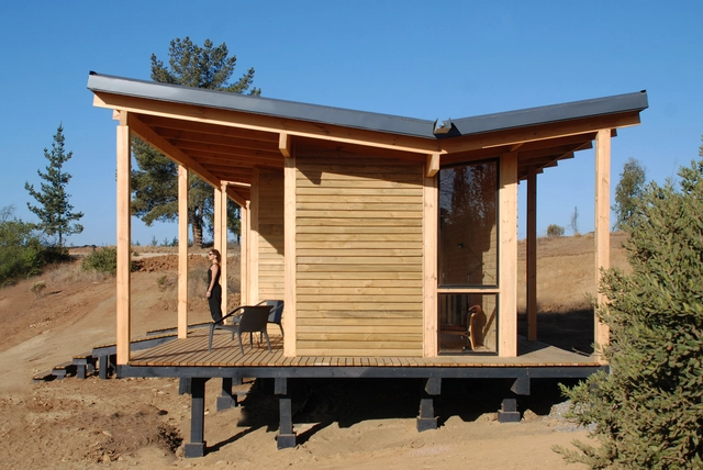 Residência Rural #01 / Cristobal Vial Arquitectos - Fotografia de Exterior, Casas