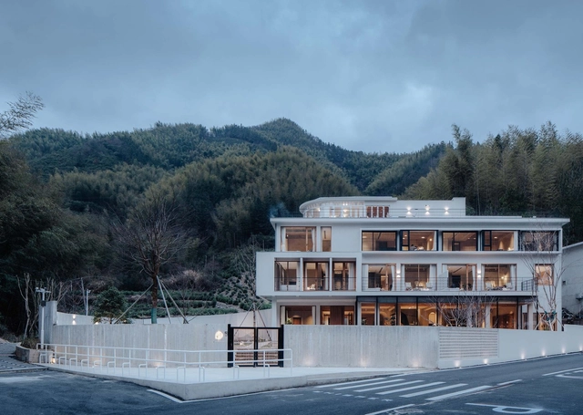 黄山山语民宿  / 静谧设计研究室 - 建筑图, 酒店, 表皮