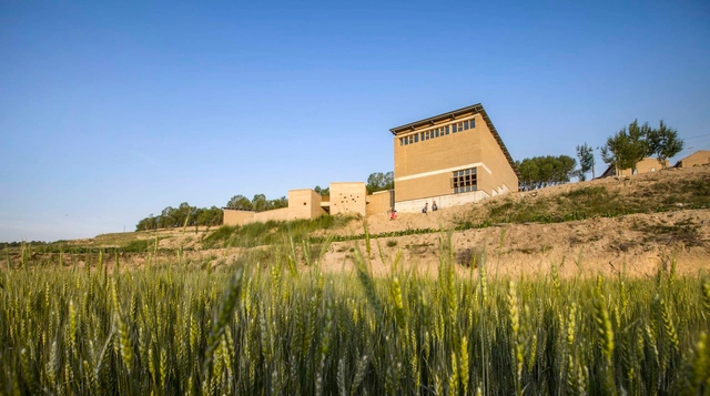 马岔村民活动中心 / 土上建筑工作室 - 建筑图, 社区中心