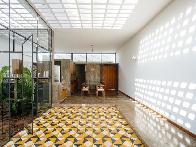 Casas en Brasil: 12 residencias con piso de baldosa hidráulica - Imagen Principal