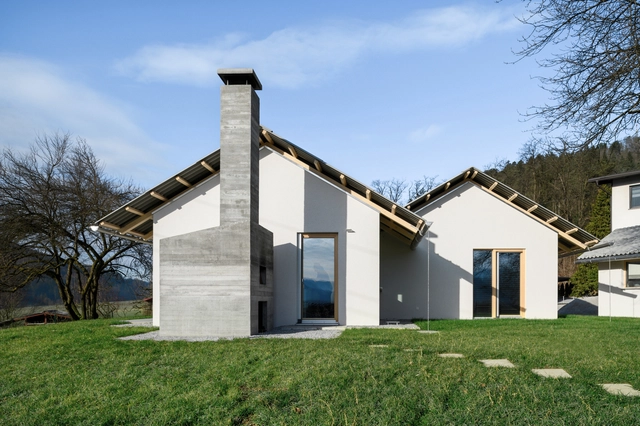 House For Simple Stay / Skupaj Arhitekti + mKutin arhitektura - Exterior Photography, House Interiors, Facade, Door