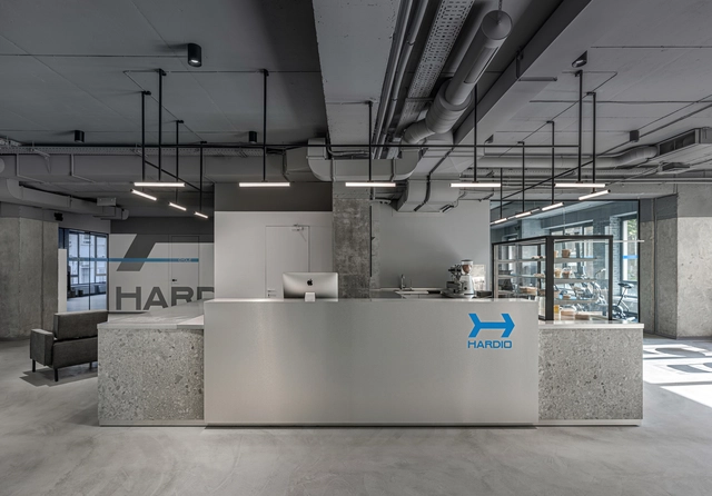 Estudio de ciclismo Hardio / balbek bureau - Fotografía interior, Gimnasio, Cocina