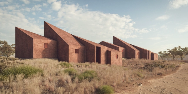 Marc Thorpe Proposes Houses for the Workers of Moroso on the Outskirts of Dakar Senegal - Featured Image