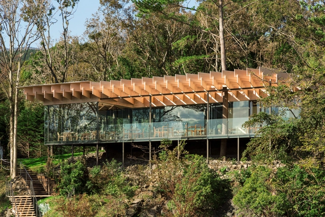 Restaurant Mikuni Izukogen / Kengo Kuma and Associates - Fotografía exterior, Restaurant