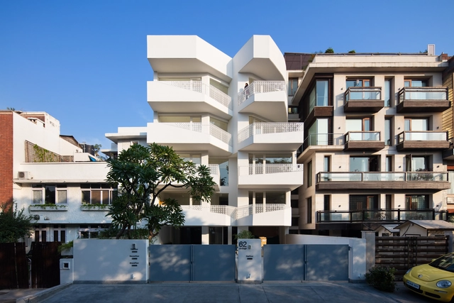 62, Jorbagh / common Ground practice - Exterior Photography, Residential, Facade