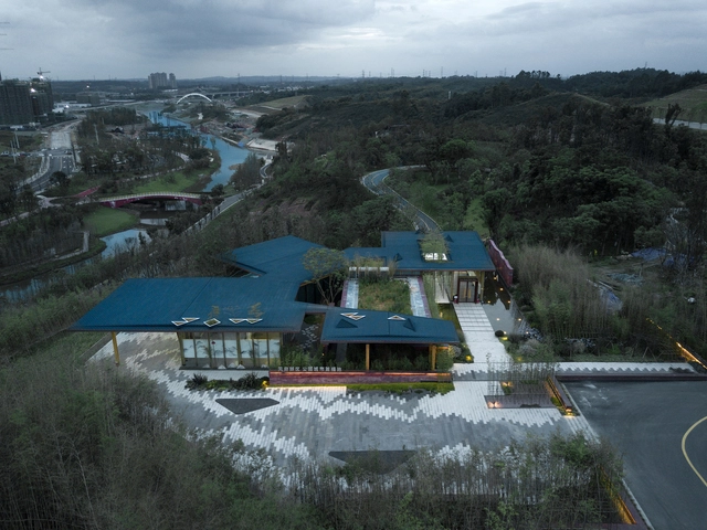 天府新区公园城市展厅 / 万华产品研发中心 - 建筑图, 展陈建筑