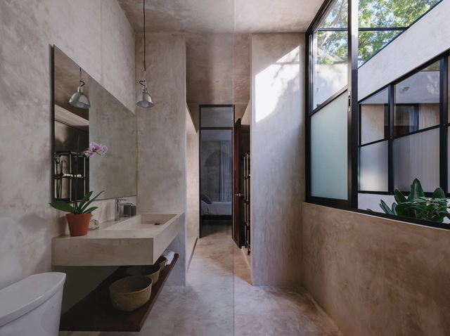 Casa Puerta a Mérida / Taller Estilo Arquitectura - Fotografía interior, Casas, Baño