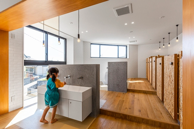 Baños colectivos para niños: Consejos de diseño e inspiración - Imagen Principal