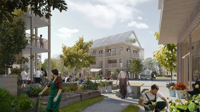 White Arkitekter + ReGen Villages desenvolvem comunidade autossuficiente na Suécia - Imagem de Destaque