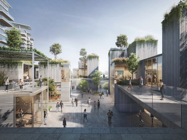 ODA Designs Tiered Garden Complex as its First Project in China - Featured Image
