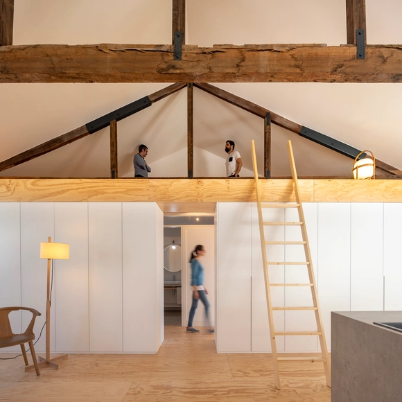 雕塑家的家宅工作室 / Castroferro Arquitectos - 室内图, 独立住宅, 厨房