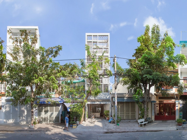 越南丹富住宅 / k59 atelier - 建筑图, 别墅室内, 门
