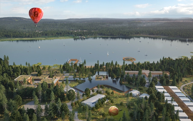 Mecanoo vence concurso internacional para projetar o Senezh Management LAB na Rússia - Imagem de Destaque