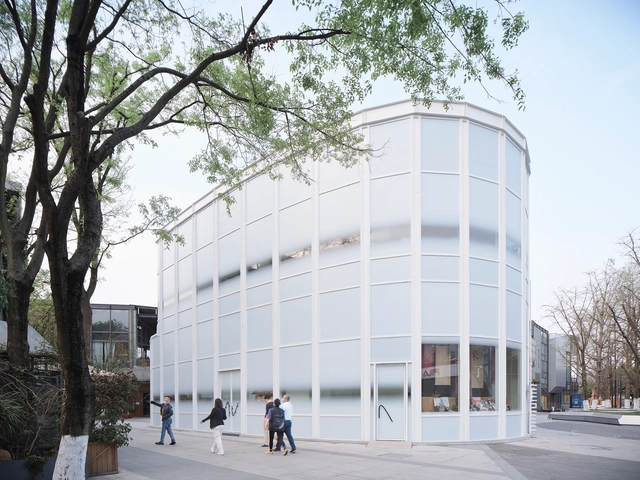 成都方所方庭 / a9architects - 建筑图, 商店, 表皮