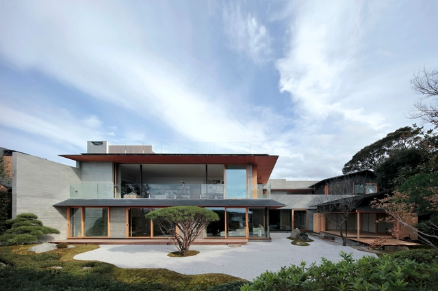 镰仓住宅，融合现代日式美学 / CUBO design architect - 建筑图, 别墅室内, 表皮