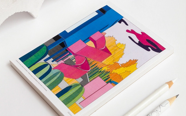 Descarga gratis el libro "Arquitectura para colorear" de Carmelina&Aurelio - Imagen Principal