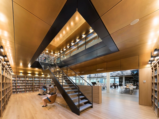 鹿特丹伊拉斯姆斯大学图书馆改造 / Defesche Van den Putte architecture + urbanism - 室内图, 大学, 楼梯