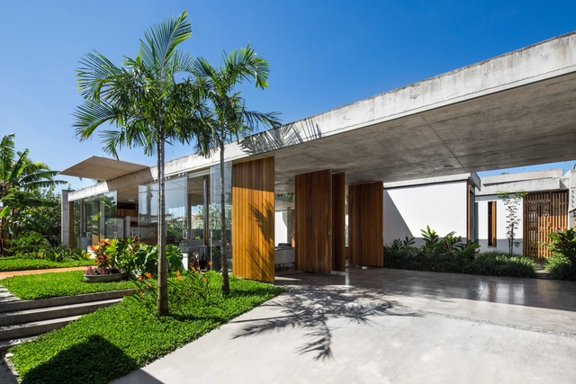 Casa en Peruíbe / Vereda Arquitetos - Fotografía exterior, Casas, Jardín