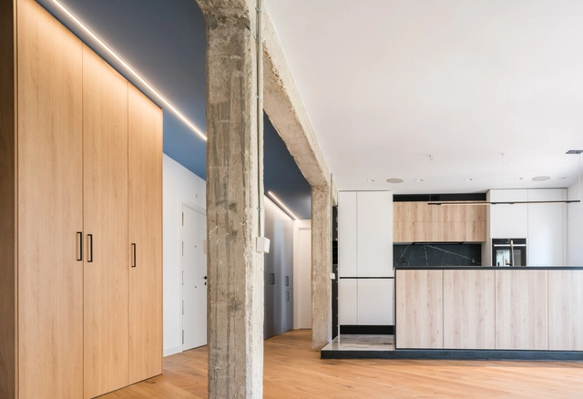 Casa azul  / PuertoyMartín - Arquitectura e Interiorismo - Fotografía interior, Casas, Fachada