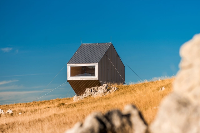 Bivouac Zoran Šimić Cabin / Filter Architecture - Exterior Photography, Installations & Structures, Facade, Coast