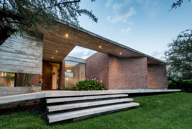 Casa b+c / Barella Arquitectura - Fotografía exterior, Casas, Jardín, Escaleras, Fachada
