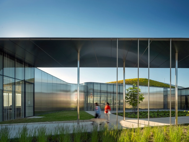 Springdale Library & Komagata Maru Park  / RDHA - Exterior Photography, Library, Facade