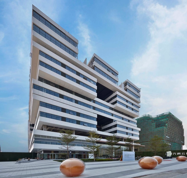 广州万科云 / iDEA汇城建筑 - 建筑图, 办公设施, 表皮