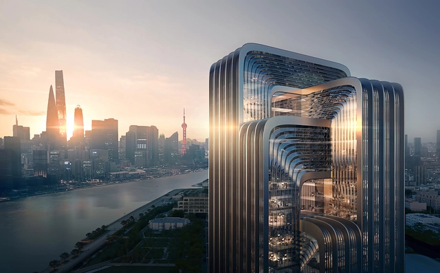 Zaha Hadid Architects diseña la sede de CECEP en Shanghai - Imagen Principal