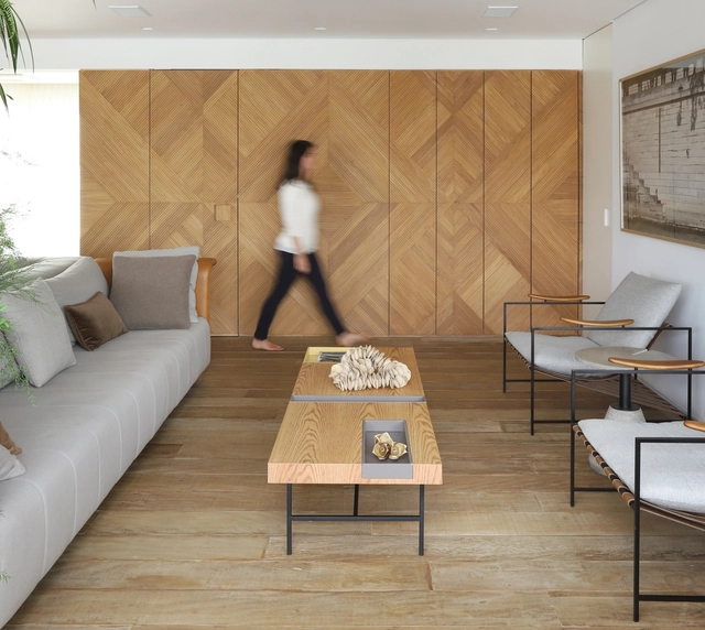 Apartamento Núcleo  / MAB3 Arquitetura - Fotografia de Interiores, Edifício De Apartamentos, Mesa, Cadeira