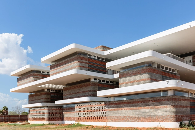 Rane Vidyalaya School / Shanmugam Associates - Exterior Photography, Schools , Facade