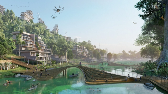 An Indonesian Smart City Design and a Contemporary Art School in Vienna: 10 Unbuilt Projects Submitted by our Readers - Featured Image