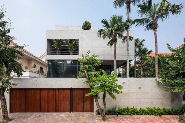 Casa Bunker / Nha Dan Architects - Fotografía exterior, Interiores De Casas, Fachada