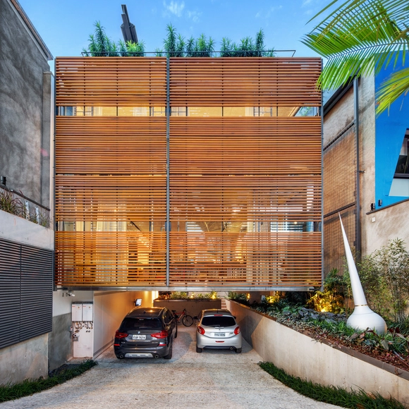 Casa en Jardim Europa / SPBR Arquitetos - Fotografía exterior, Casas, Fachada