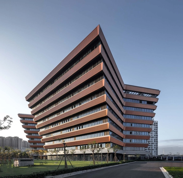 上海国际汽车城同济科技园一期 / 同济大学建筑设计研究院 - 建筑图, 办公设施, 表皮