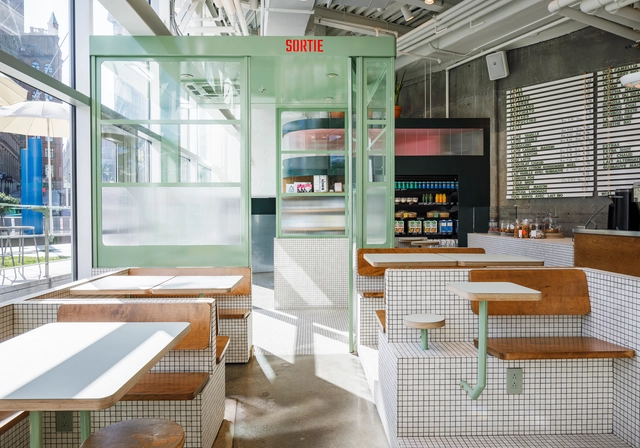 Café Melk / La Firme + Alexandre Baldwin  - Interiores De Cafeterías