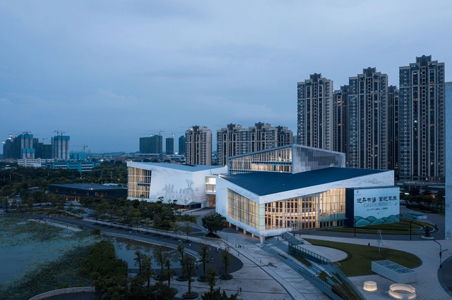 三水文化商业综合体 / 联合公设-筑博设计 - 建筑图, 商业建筑, 表皮